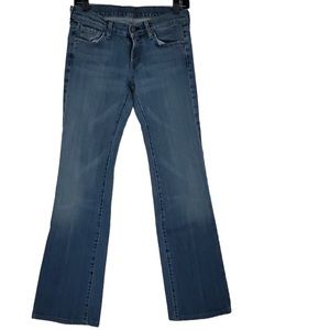 7 for All Mankind Women's Bootcut Blue Jeans - Size 26 Used